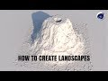 SIMPLE WAY TO CREATE COMPLEX LANDSCAPES IN CINEMA 4D