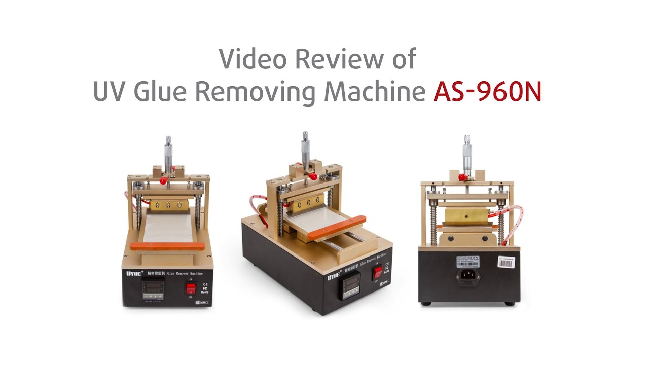 How to Cut the Glue, OCA and Polarized Films from an LCD Module Using ...