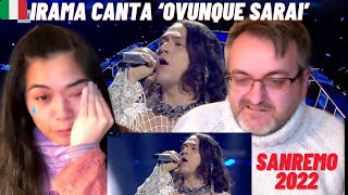 Sanremo 2022 - Irama canta ‘Ovunque sarai’ - 🇩🇰NielsensTV REACTION