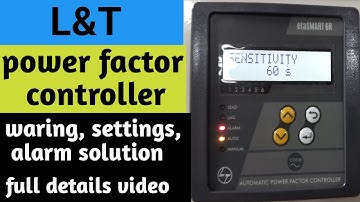 Mastering Power Factor Controller Settings (Hindi)