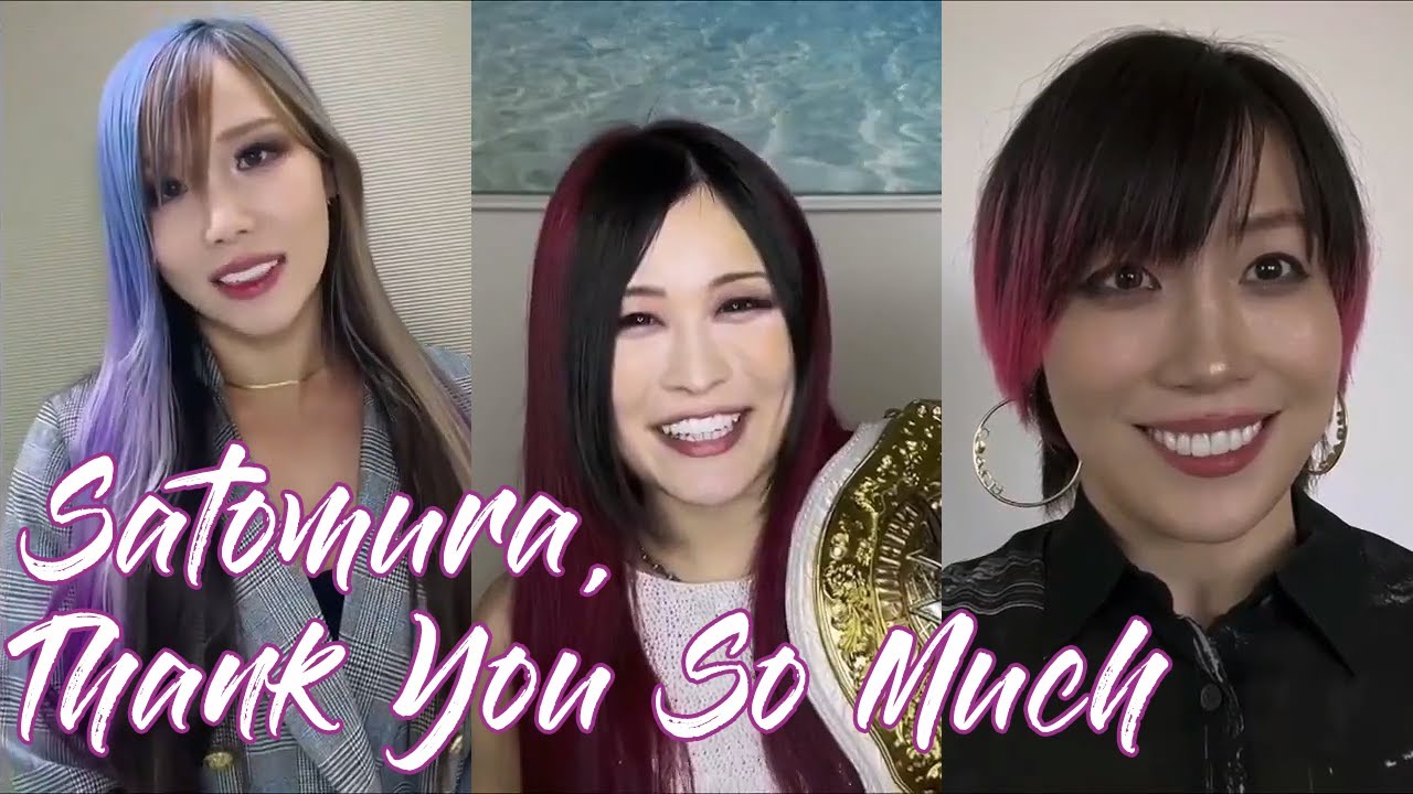 [АНГЛИЙСКИЕ СУБТИТРЫ] Сообщения от Каири Сане, IYO SKY и Асуки по поводу ухода Мейко Сатомуры из ...