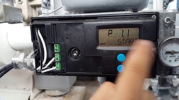 How to auto-calibrate to TZIDC type ABB positioner?