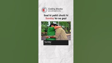 Ye dukh khatam kahe ni hota | Who else can relate | Coding Blocks! #meme #holiday #codingblocks
