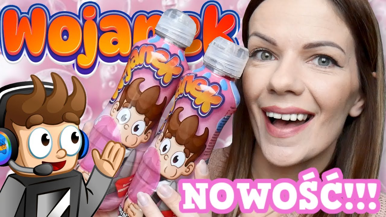 PIJ WOJANKA DO BIAŁEGO RANKA 😍 NOWY SMAK- guma BALONOWA 💗  