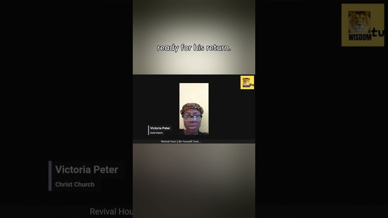 God's Call to You - Be Yourself #JesusChrist #RevivalHour #God'sCallToYou #BeYourself #Encourage