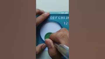 drawing spirograph with rotary ruler is fun #drawing #spirograph #drawingforbeginners #easydrawing