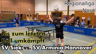 Bis Zum Letzten Ball Umkämpft Regionalliga Nord Sv Siek Vs. Sv Arminia Hannover