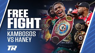 Haney Becomes Youngest Undisputed Champion Ever | George Kambosos vs Devin Haney 1 | FREE FIGHT