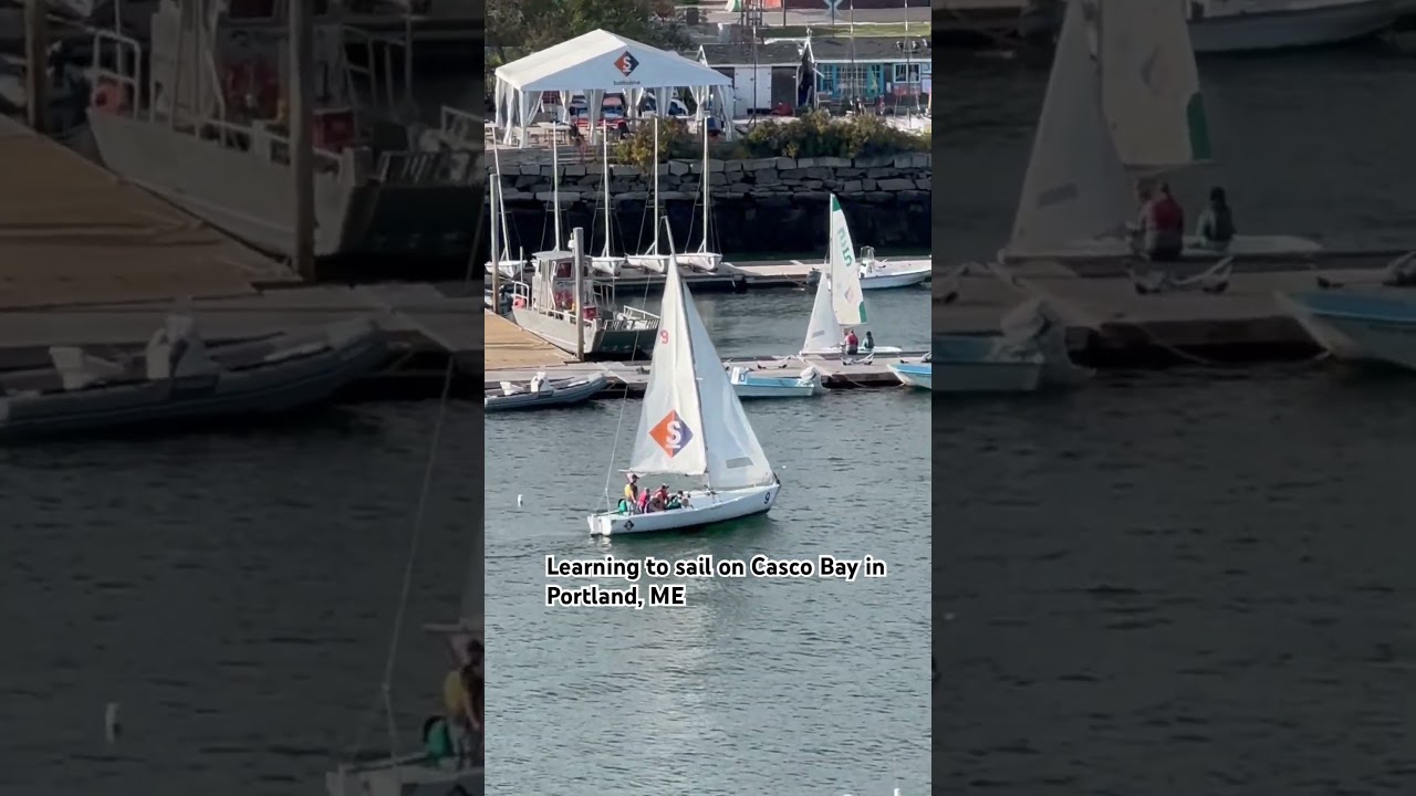Sailing School on Casco Bay