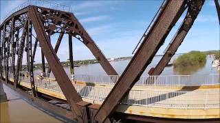 Aerial of Riverfront Louisville, KY