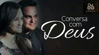 Chorei Ouvindo Esse Louvor... 😢 Conversa Com Deus - Joel & Daiane ( Lyric Vídeo) #Compartilha chords