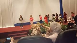 Injit-injit semut Gladi bersih perpisahan TK. PUTRA I