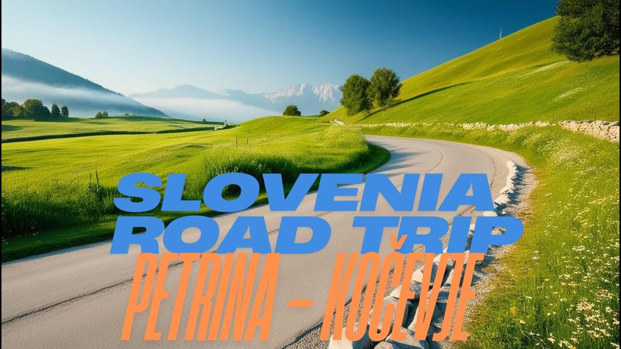 Summer 2024 Road Trip 🇸🇮 | Petrina (Croatian Border) to Gotenica 4K Real-Time 🚗