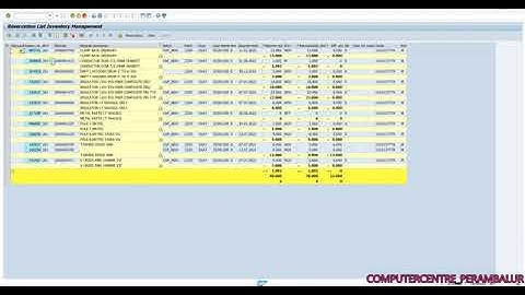 View Materials drawn against Internal Order