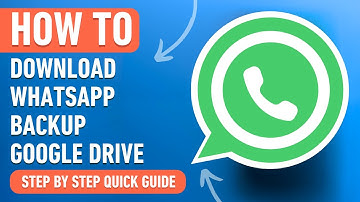 How to Download WhatsApp Backup from Google Drive (Easy Tutorial)