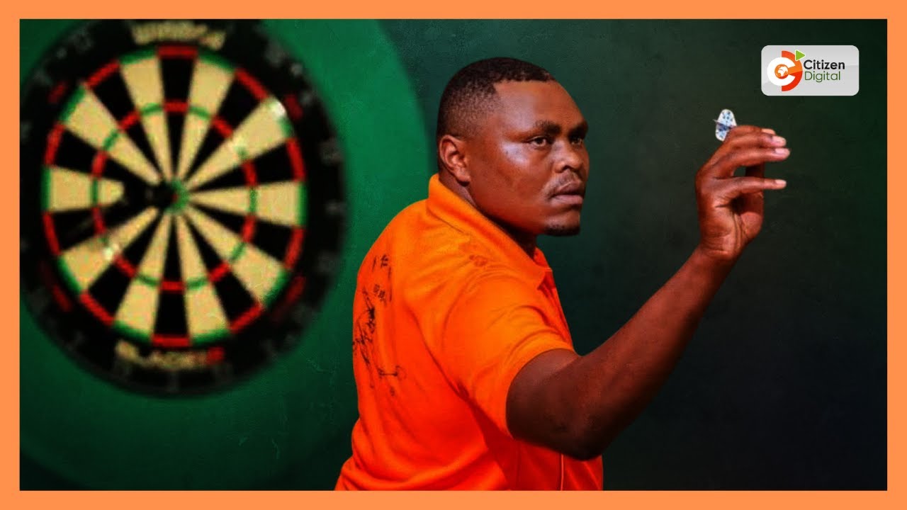 David Munyua becomes first Kenyan to qualify for PDC World Darts Championship