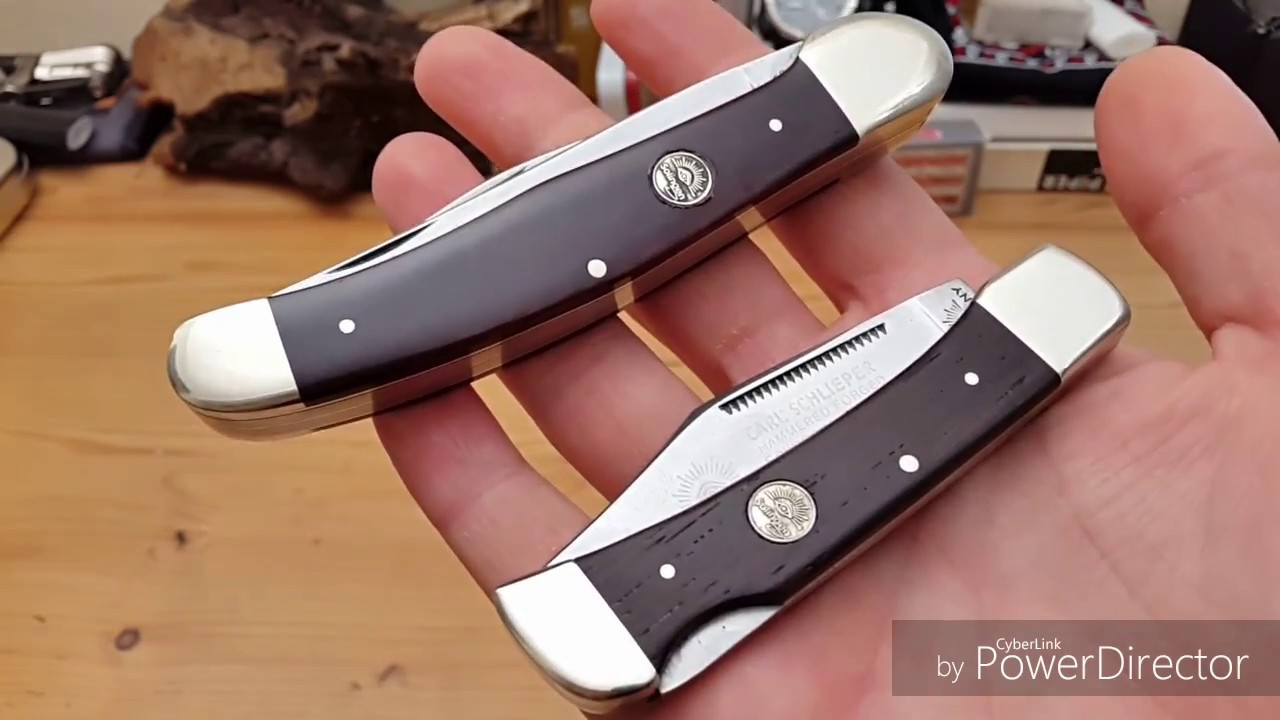 Carl Schlieper Eye Brand Knives (Lockback and large Copperhead