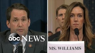 Rep. Himes asks Vindman, Williams: ‘Are you a ‘Never Trumper’?’ | ABC News