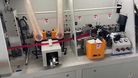 E50J edge banding machine working video