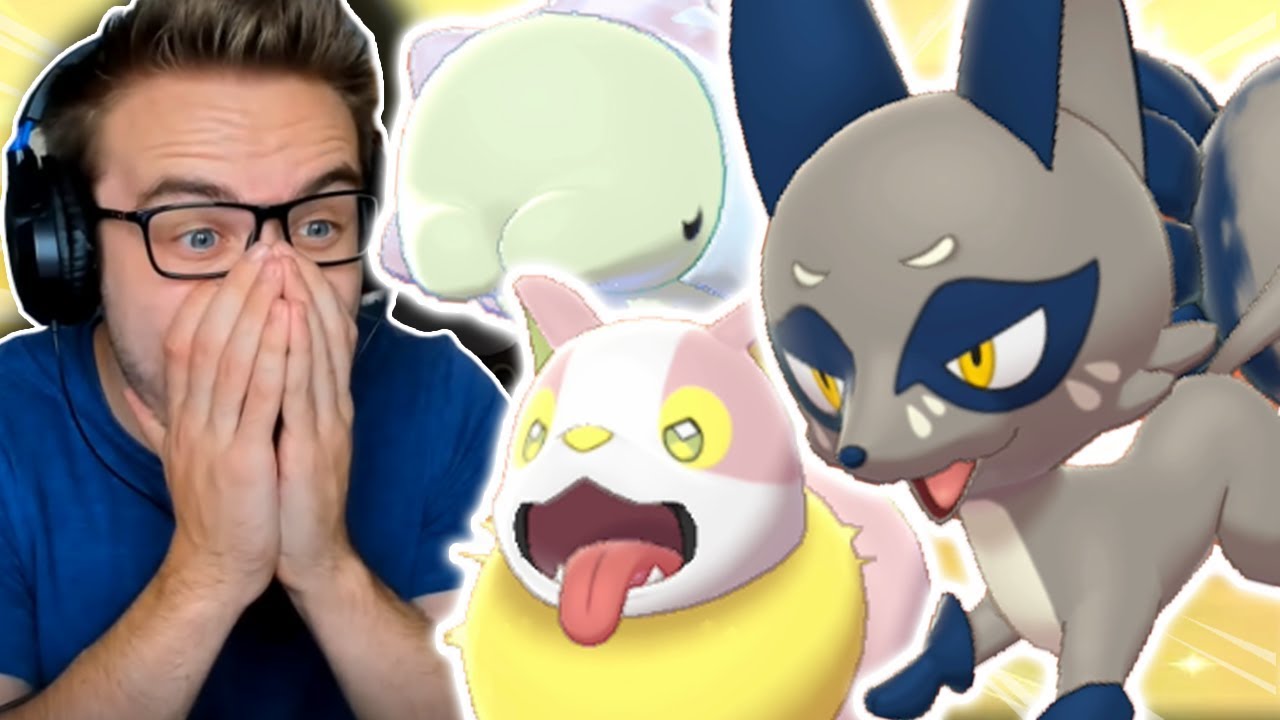 SHINY SNOM, NICKIT & YAMPER! POKEMON SWORD AND SHIELD REACTIONS!