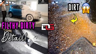 EXTREME Cleaning a FILTHY HAIRY Kia! | The Detail Geek