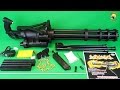 Миниган игрушечный пулемет Toy Gun  Minigun M134  airsoft sport gun