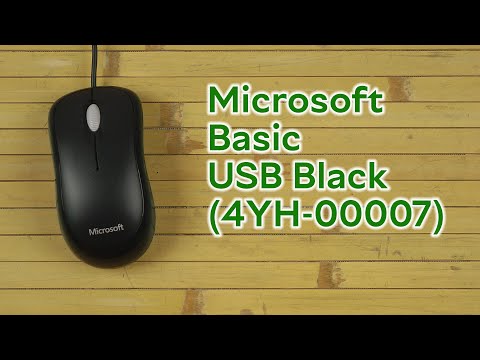 Розпаковка Microsoft Basic USB Black (4YH-00007)