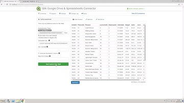 Load the content of your Google Sheets into Qlik Sense – Qlik Web Connectors
