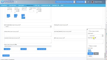 Conditional Mandatory Field. Kaizen Framework. Low Code Platform.