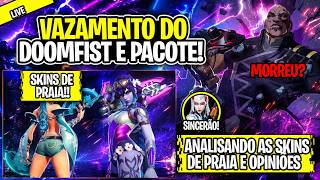 VAZOU DOOMFIST VOLTANDO, NOVO PACOTE, SHION É FRACA? SORTEIO A CAMINHO? SOBRE SKINS DE PRAIA E MAIS!