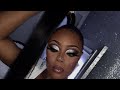 Cute Glitter Eye Look For My New Animation | Briana Marie