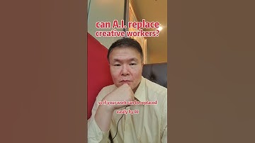 can Artificial Intelligence replace creative workers? #ai #artificialintelligence #creative