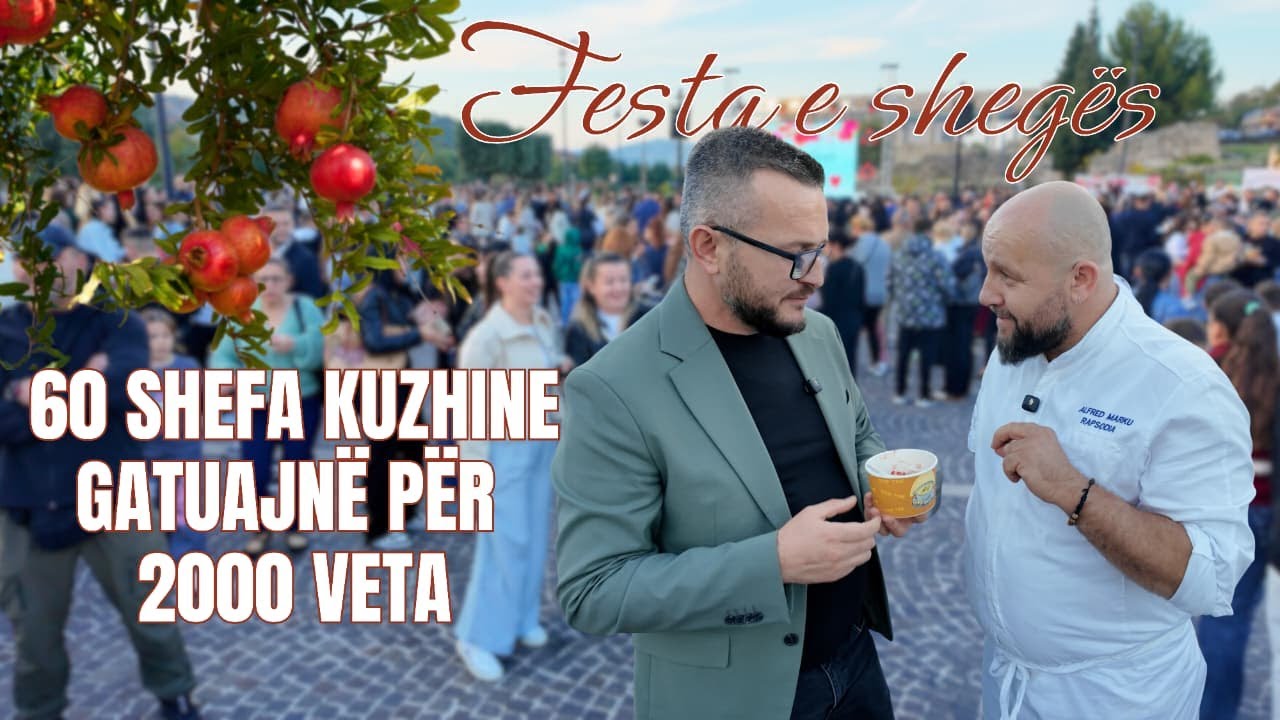 Festa e Shegës në Lezhë – 60 Shefa Gatuajnë për 2000 Njerëz!
