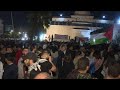Jordanians protest near Israeli embassy in support of Hamas