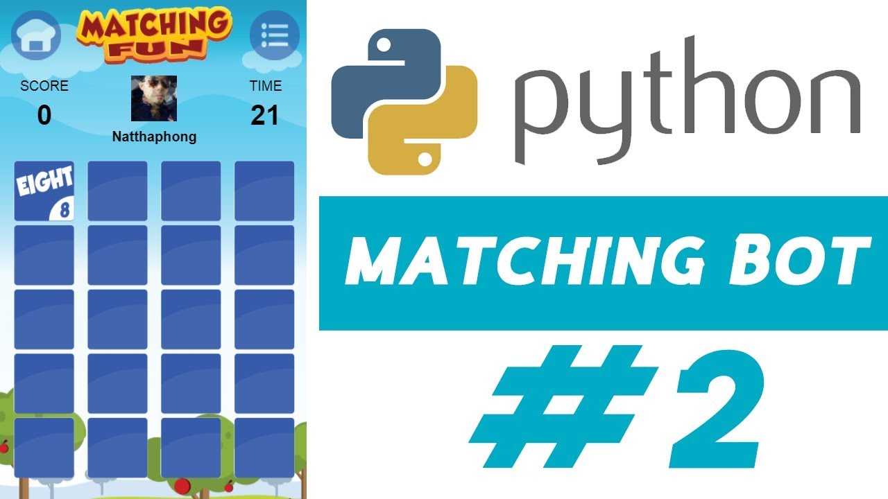 Using Python 3 and Computer Vision to play a Matching Game #2 - YouTube
