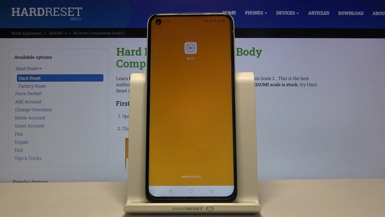 How to Unpair Xiaomi Mi Body Composition Scale 2 from Smartphone – Best  Method - YouTube