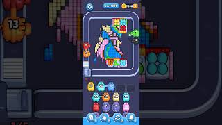 Pixel Flow Level 395 #gaming #puzzle 