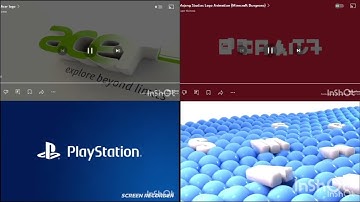 4 Logos Played At Once V4