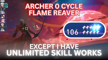 THIS IS WHAT HAPPENS IF ARCHER WAS GIVEN INFINITE SKILL POINTS!