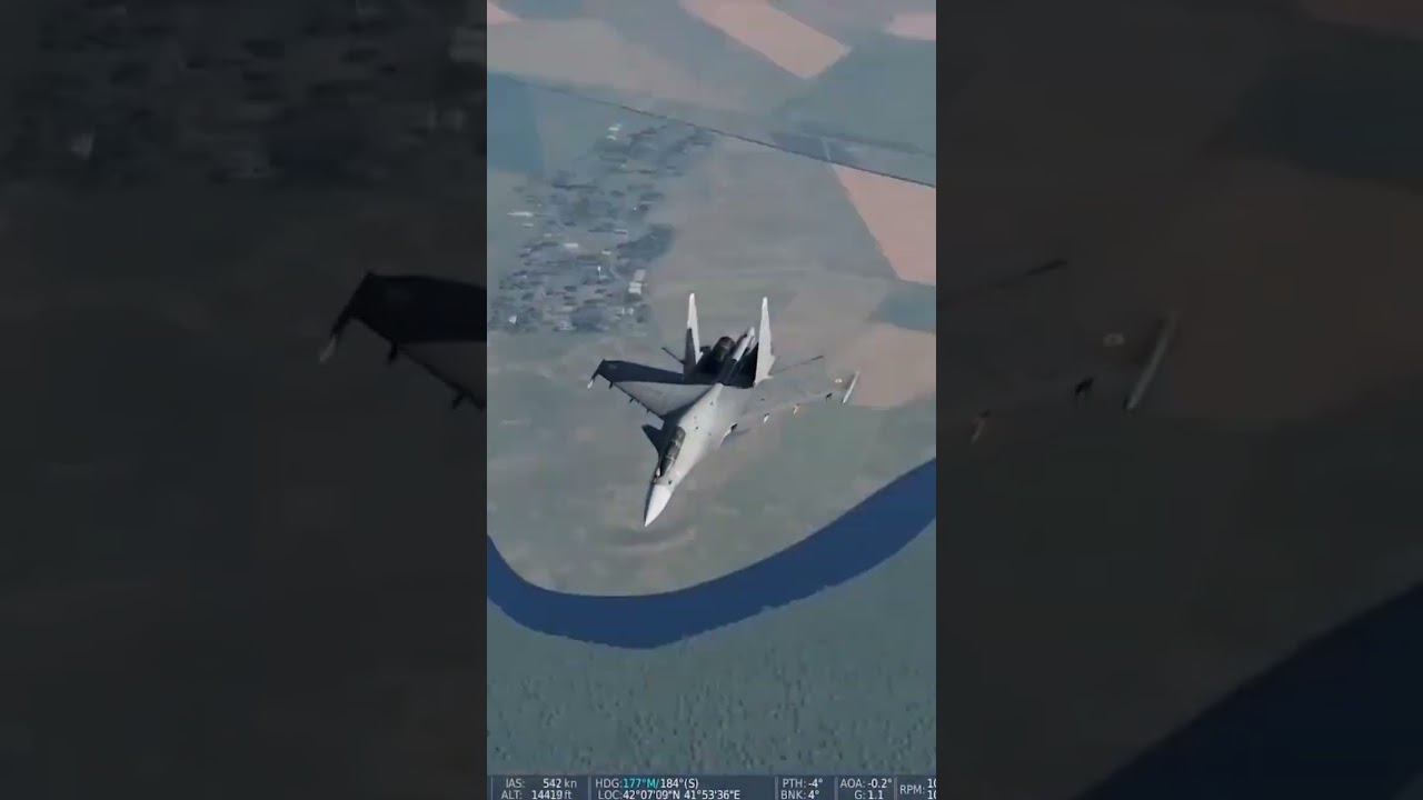 SU-30 High Speed Pass | DCS World 