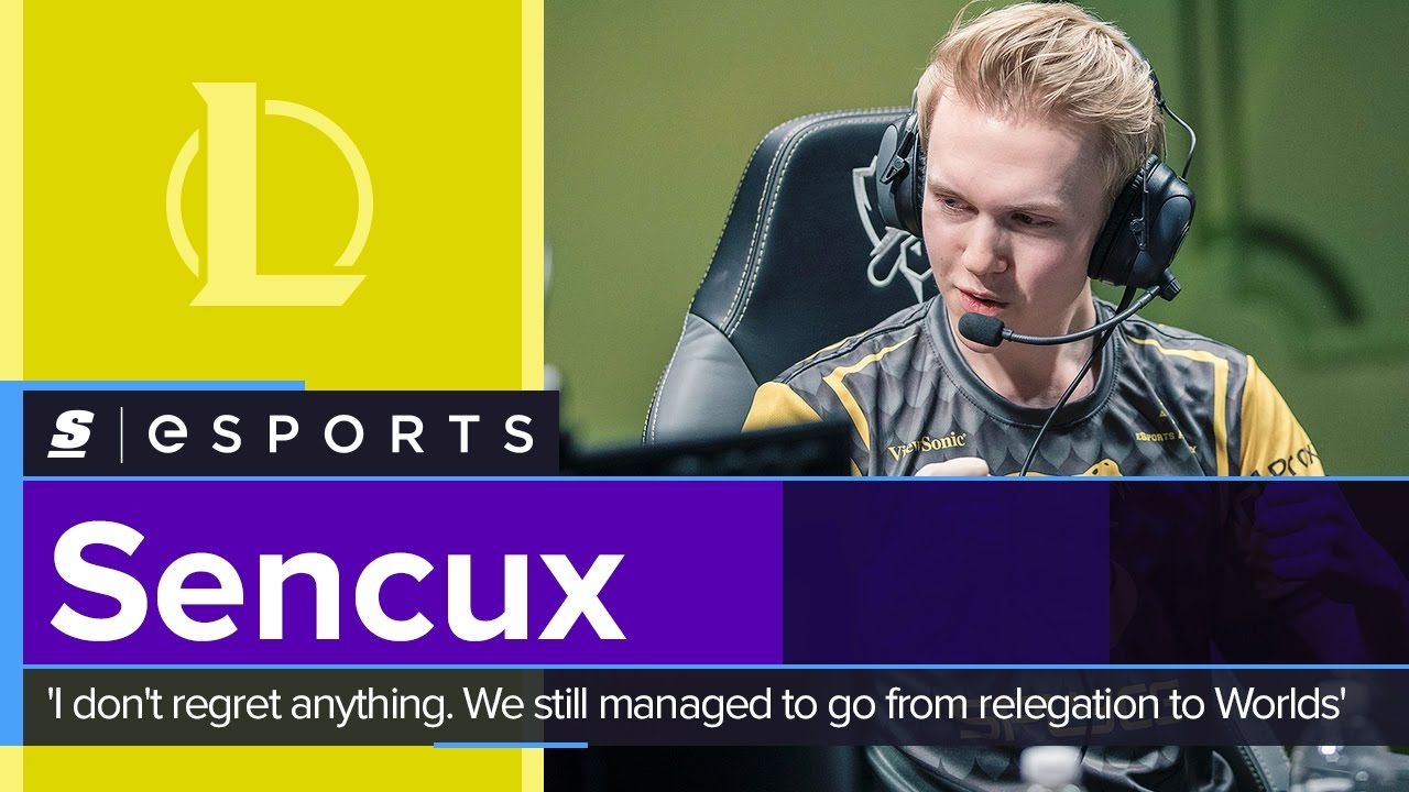 Sencux: 'I don't regret anything. We still managed to go from relegation to Worlds'