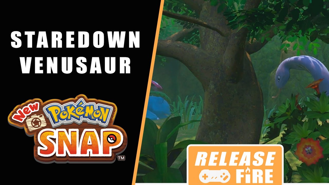 New Pokémon Snap Staredown for Venusaur