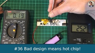 Bad design means a hot chip!