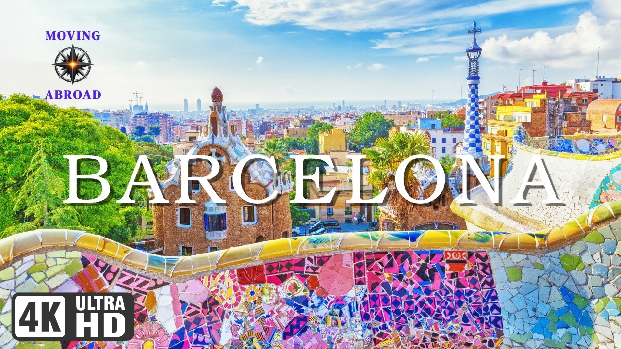 Barcelona's Most Amazing Spots Revealed! 4K Cinematic