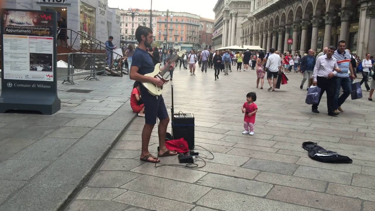 Little Girl Dancing, Milan Italy, September 2016 YouTube