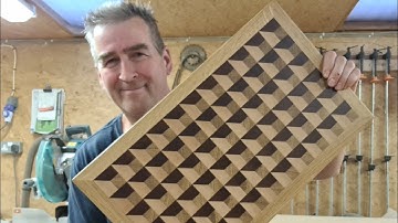 How to make a 3D cutting board #woodworking #how #video