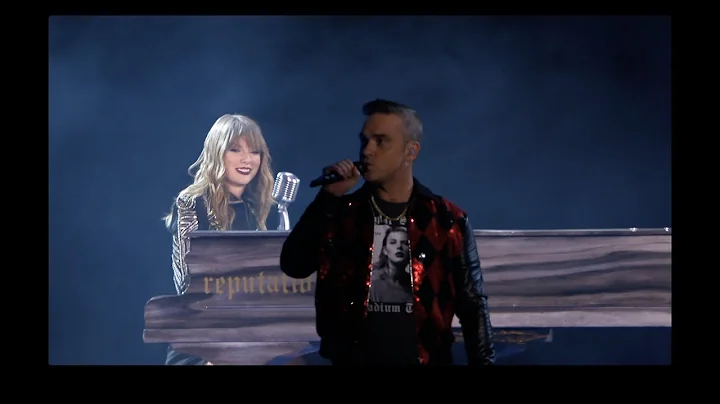Taylor Swift and Robbie Williams - Angels - reputation Stadium Tour - DayDayNews
