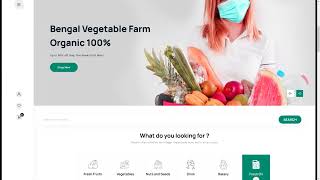 EG Shop Grocery - Multipurpose eCommerce Figma Template supermarket Super Shop screenshot 2