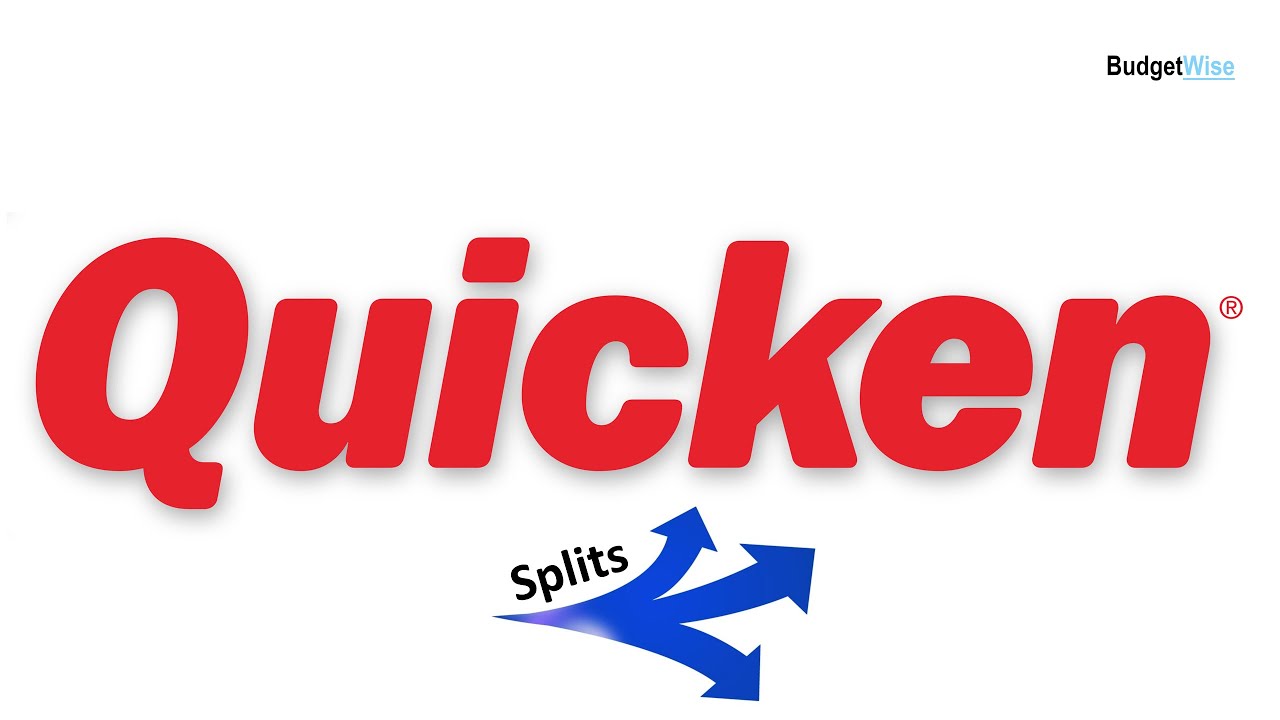 Quicken Split Transactions - A Quick Tutorial - YouTube