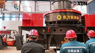 VSI1263 Vertical Shaft Impact Crusher Under Test#vsisandmakingmachine #miningequipment